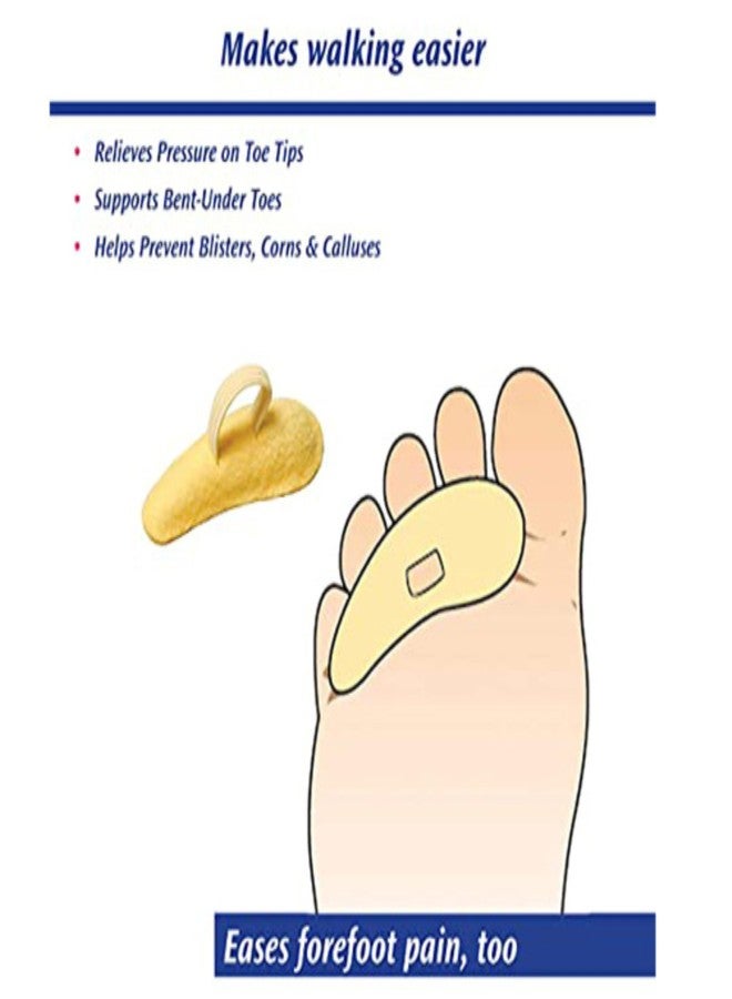 Pedifix Hammer Toe Crests Deluxe Left/medium - Model 8154A-M-L - Pkg of 3 - Image 3